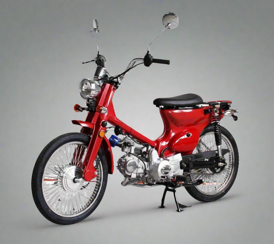 Cub 125cc Moped Scooter - 4-Speed Manual | DF125RTX