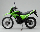 Pro Hawk-X 250cc Dual Sport Motorcycle | 5-Speed Manual Transmission Green