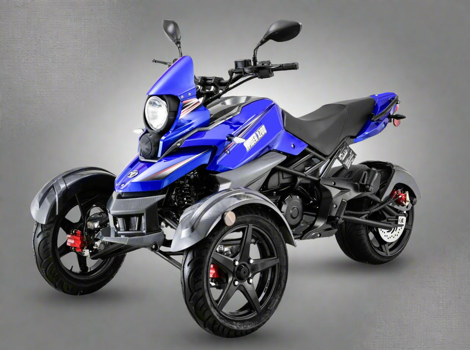 Spider 200cc Full Size Trike | Spider X200 | Fully Automatic | JL175ZK Blue