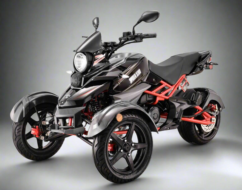 Spider 200cc Full Size Trike | Spider X200 | Fully Automatic | JL175ZK Black