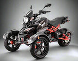 Spider 200cc Full Size Trike | Spider X200 | Fully Automatic | JL175ZK Black