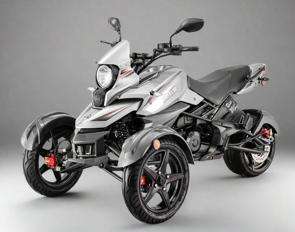 Spider 200cc Full Size Trike | Spider X200 | Fully Automatic | JL175ZK Silver