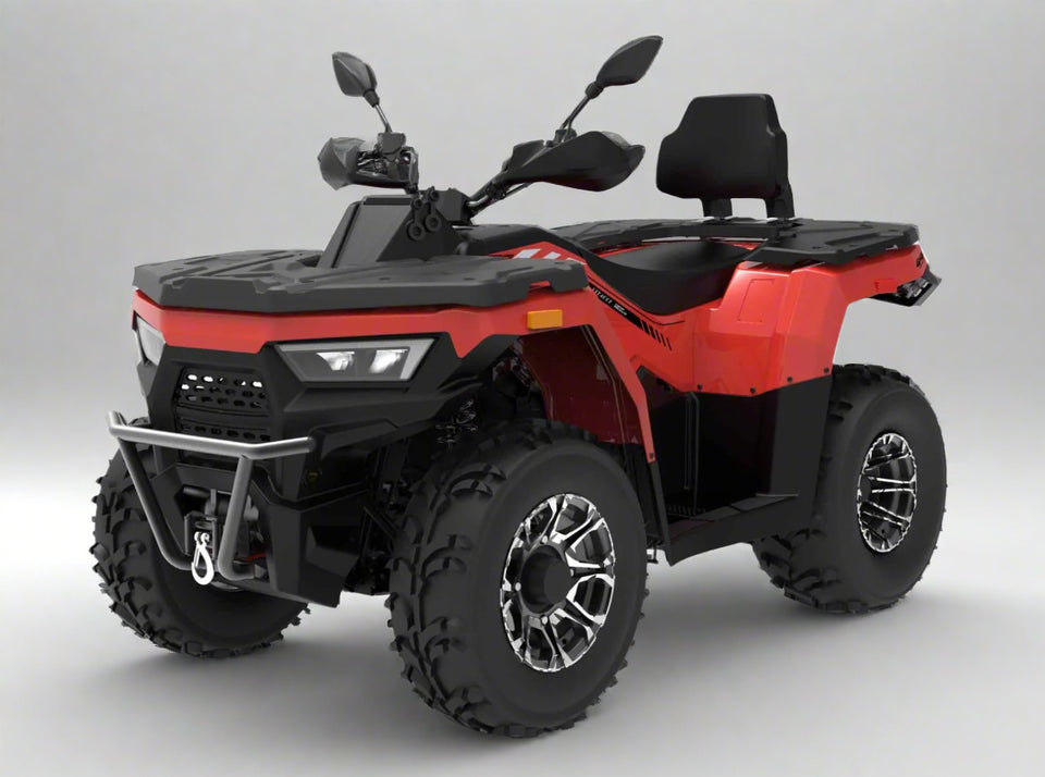 Predator 300cc ATV - Full Size EFI - Automatic Transmission - 4WD Red