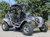 200cc Bolt Go Kart with Reverse - DF200GKR Silver
