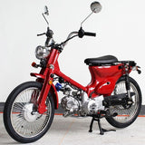 DF125RTX Red Moped scooter 125cc