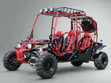 Cuirassier Sport 200cc 4-Seater Go-Kart - DF200GHG Red
