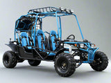 Cuirassier Sport 200cc 4-Seater Go-Kart - DF200GHG Blue