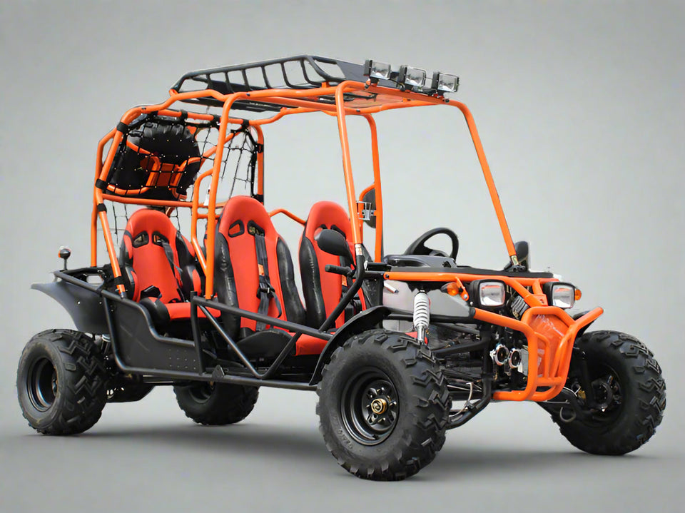 Cuirassier Sport 200cc 4-Seater Go-Kart - DF200GHG Orange