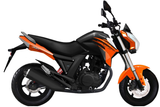LF150 Lifan KP-mini 150cc motorcycle orange for sale
