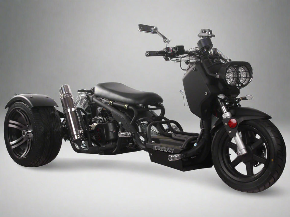 MADDOG Trike Scooter 150cc Automatic | IceBear | PST150-19N Black