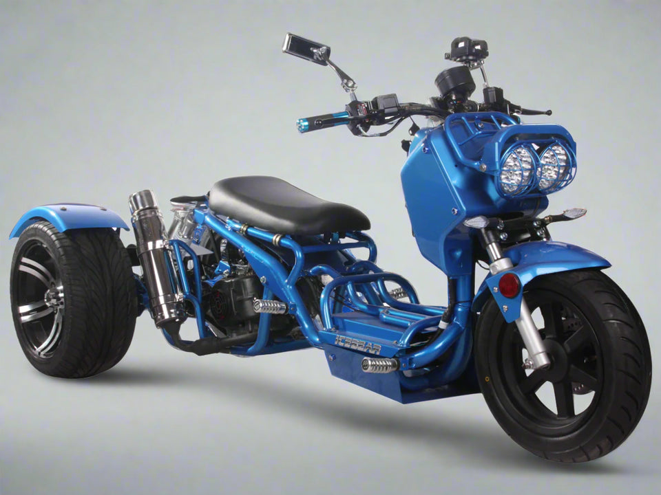 MADDOG Trike Scooter 150cc Automatic | IceBear | PST150-19N Blue