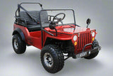 Willy's Coolster 125cc Mini Jeep | GK-6125A Red