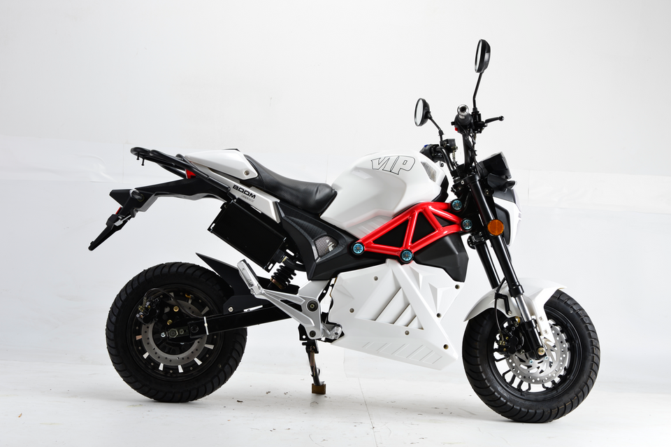 Brushless 72V Electric Motorcycle BD581Z Middle View