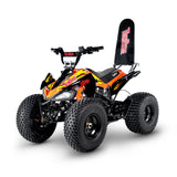 TomRide Electric ATV Quad VTT 1000 Watts 60 Volts TR290 Orange Yellow