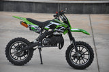 Premium Gas Dirt Bike Motocross 2-Stroke - 49cc - Middle View
