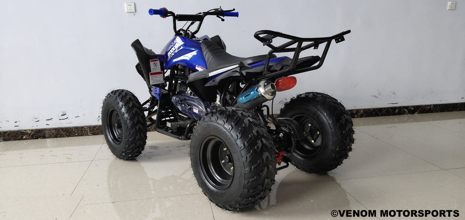 200cc Full-Size Adult ATV Automatic + Reverse - Blue