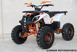 Electric Teen-Size ATV Quad 1500 Watts 48 Volts White