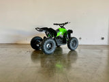 Mototec Renegade Electric Mini ATV | 36V | 500W Brushless - Side View - Green