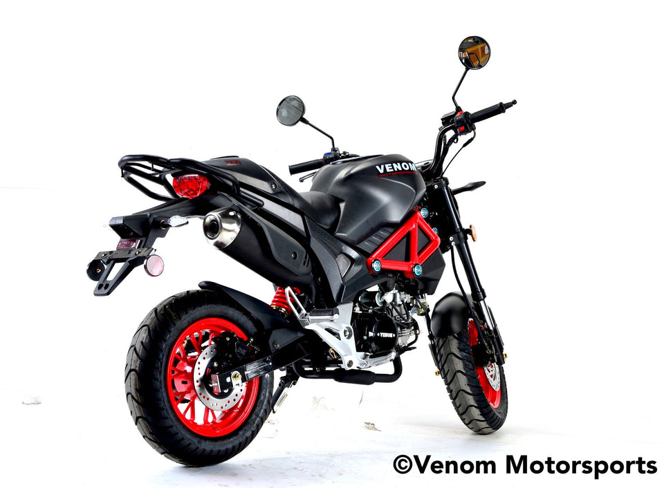 Venom x21RS | 125cc Motorcycle | Street Legal Matte Black