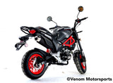 Venom x21RS | 125cc Motorcycle | Street Legal Matte Black