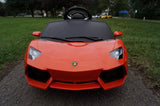 Lamborghini Aventador LP700-4 Electric Toy Car 6V - Orange