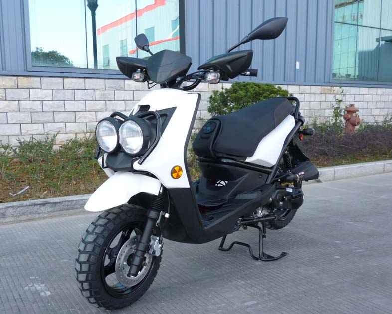 Roketa Charger 50cc Scooter | Street Legal | MC-31-50 White