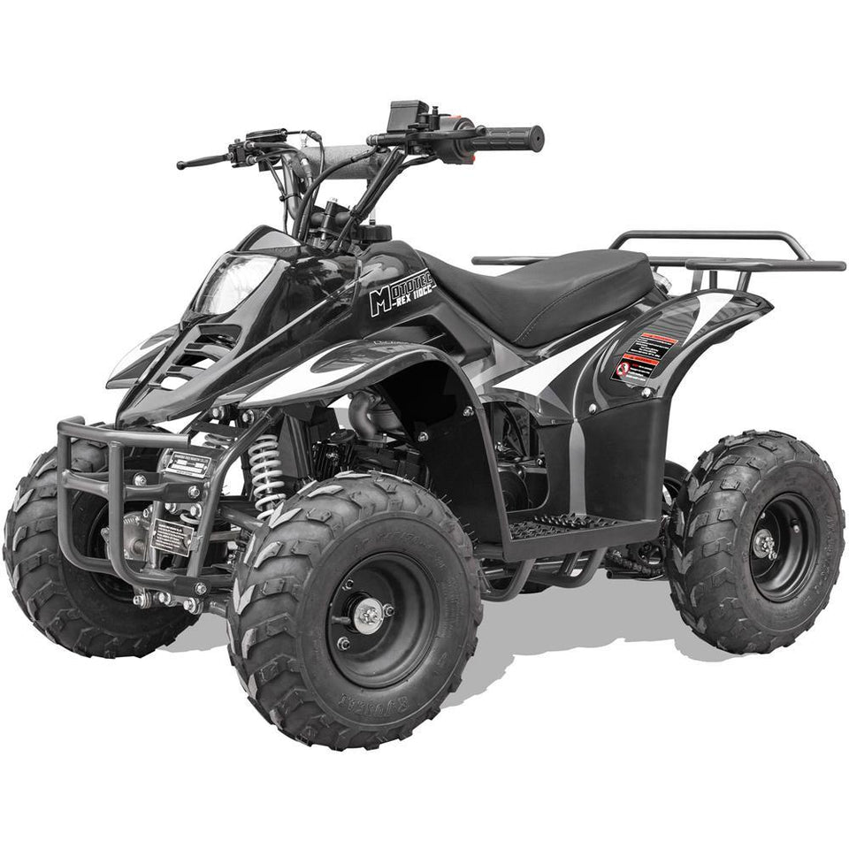 Mototec Rex 110cc ATV | 4-Stroke Automatic Transmission - Black