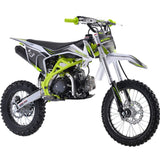 Mototec X3 Motocross 125cc Dirt Bike | 4-Speed Manual Transmission Green