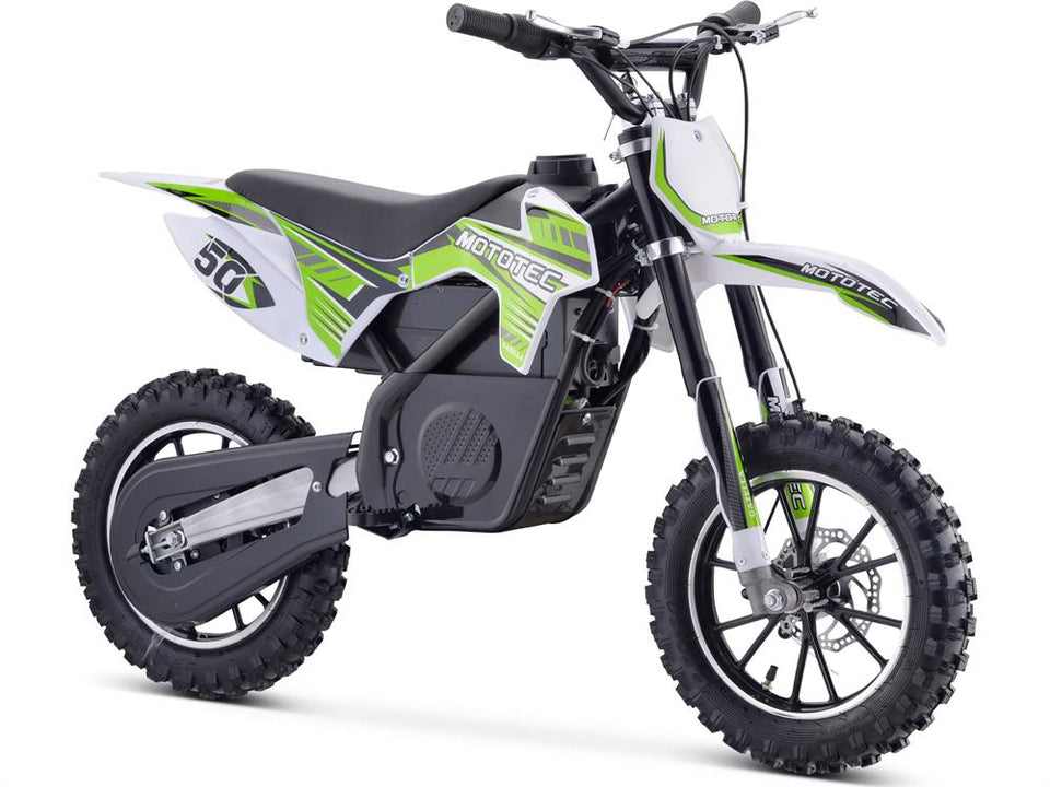 Gazella Electric 500w Dirt Bike Motocross 24v - Green