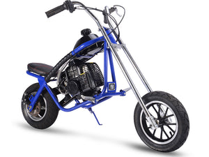 Buy Blue Mototec Villain 50cc Mini Chopper
