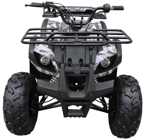 Coolster ATV3125XR8U ATV 125cc ATV3125XR8US 4 wheeler quad for cheap white and black