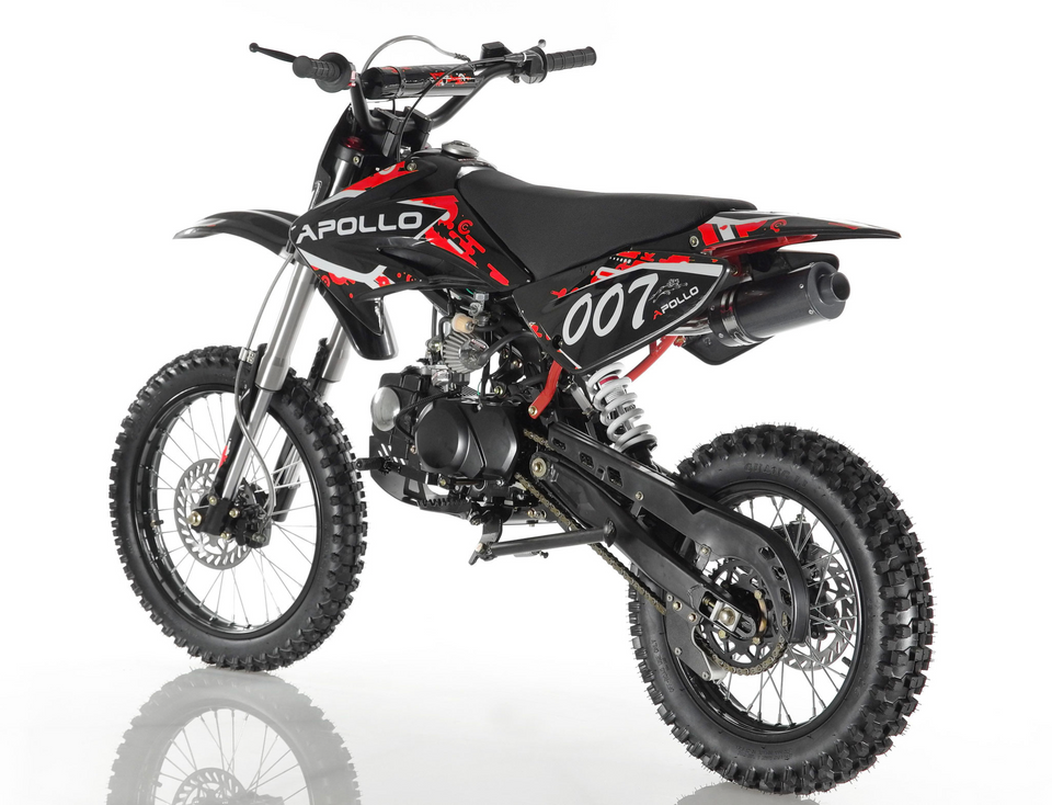 Adult Sport Motocross Dirt Bike - Apollo 125cc for Sale