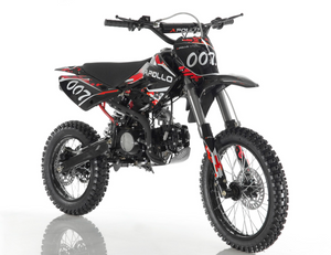 Buy Apollo 125cc Adult Sport Motocross Dirt Bike 