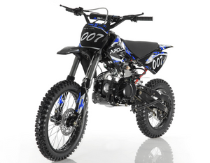 DB007 DB-007 apollo dirt bike vitacci roketa motocross pit bike blue