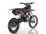 Apollo 125cc Adult Sport Motocross Dirt Bike - 4-Speed Manual  DB-007