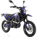 Apollo 250cc Dual Sport Motocross Dirt Bike -Street Legal - DB-36 DOT Blue