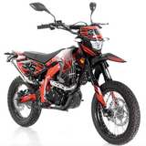 Apollo 250cc Dual Sport Motocross Dirt Bike -Street Legal - DB-36 DOT Red