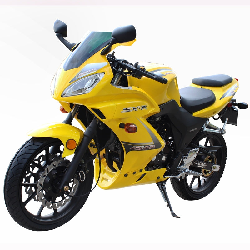 Premium 250cc SXR Full-Size Motorcycle Super Pocket Bike Yellow