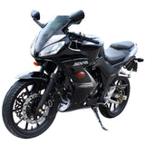 Premium 250cc SXR Full-Size Motorcycle Super Pocket Bike Black