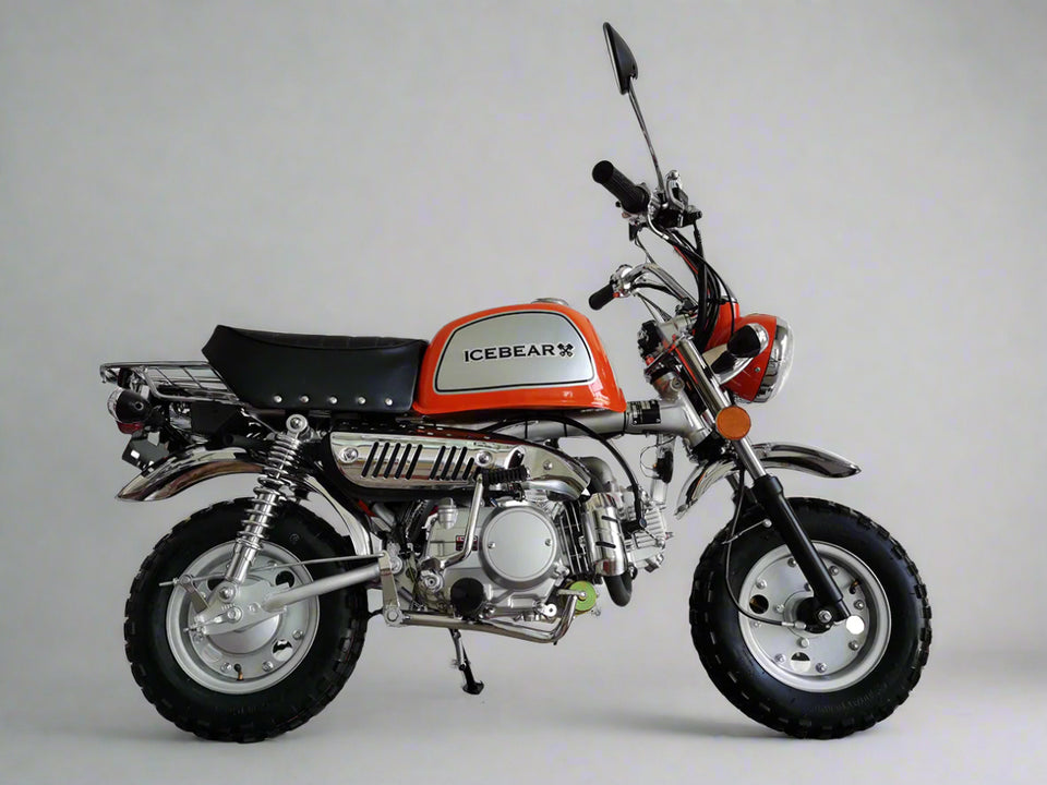 IceBear Leo Champion Monkey Bike 125cc - PBZ125-3 Orange