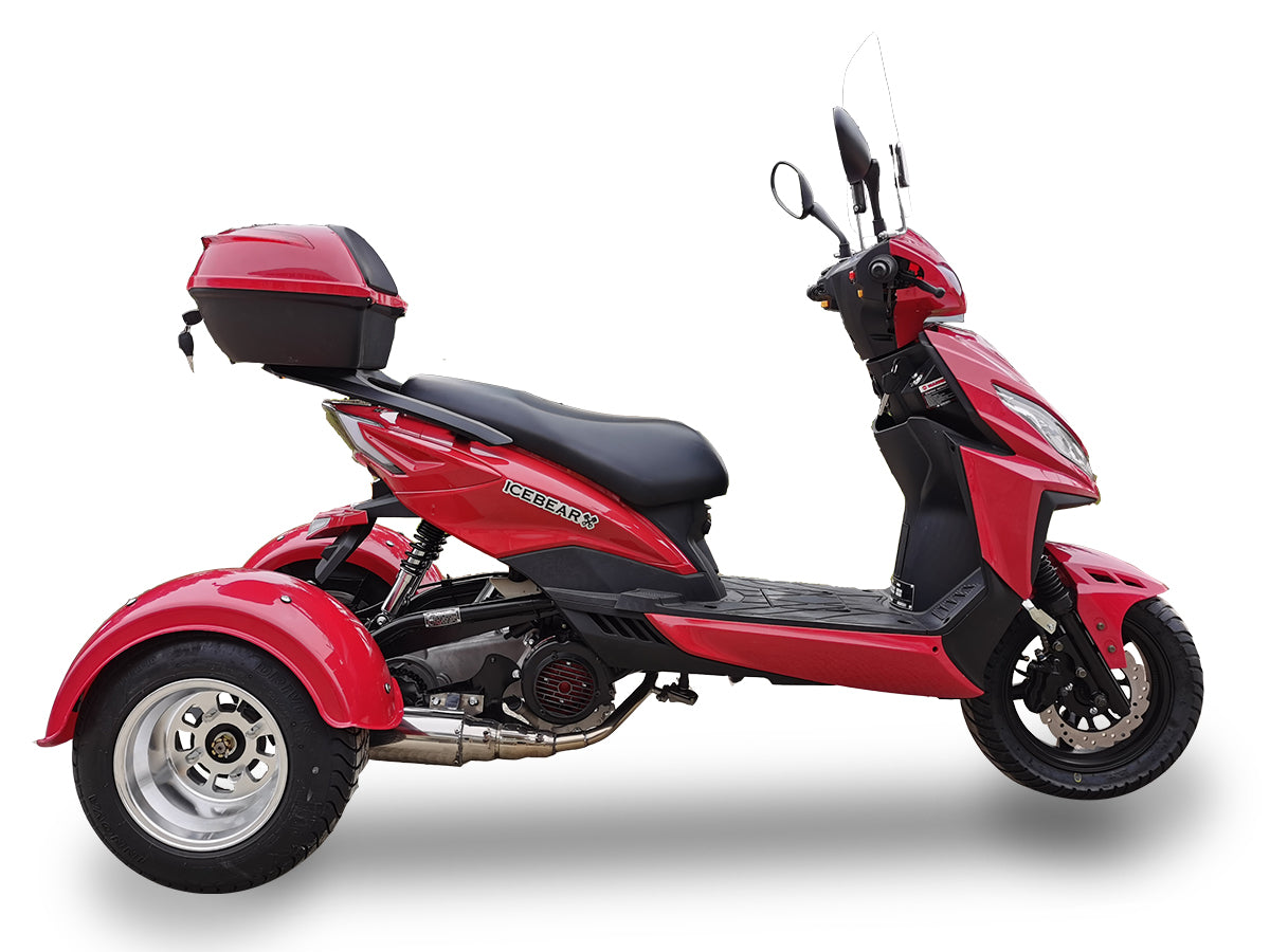 Shop Icebear Mojo Magic 150cc Moped Trike PST150-9Z