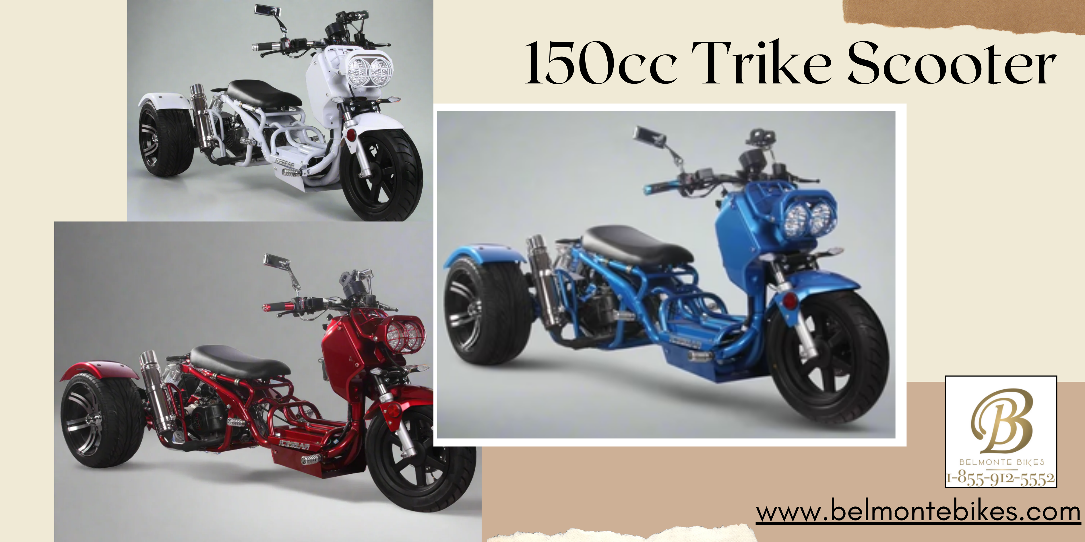 Comparing the Best 150cc Three-Wheel Scooters for 2025