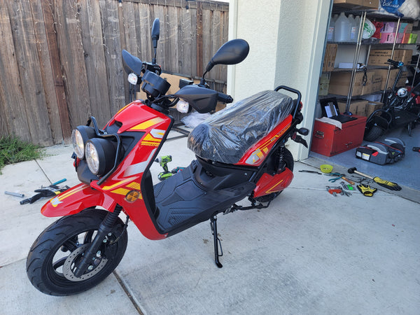 Gas vs Electric Icebear Scooters