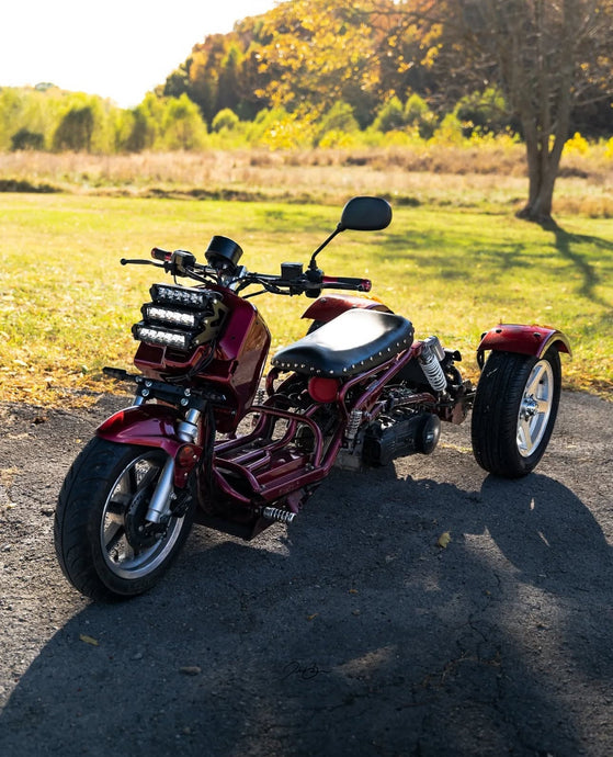 How Can You Customize Your 150cc Trike Scooter to Improve Its Look, Comfort, and Road Performance?