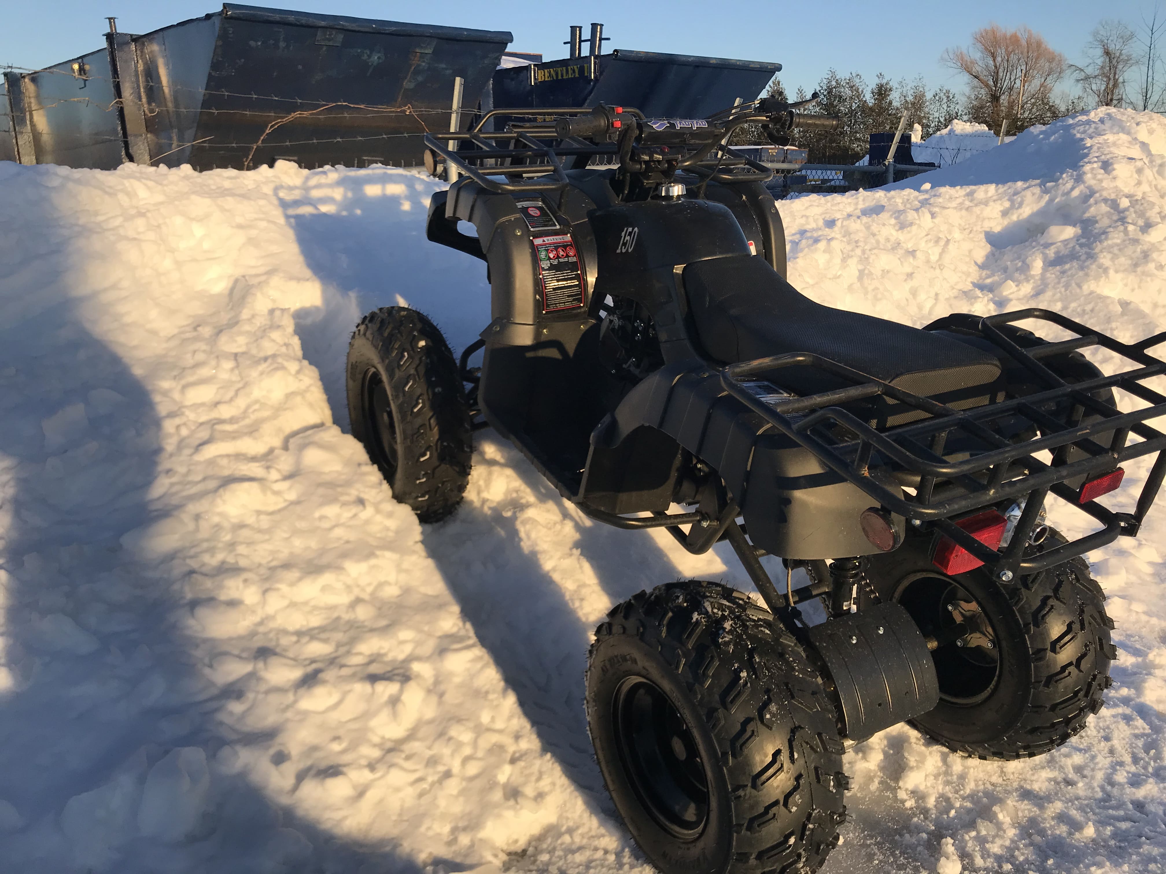 Off-Road Reflections: Tao ATV's Adventures