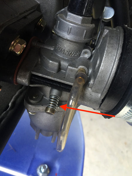 What to do if my bike does not stay on? It turns off on its own! - Adjusting the idle screw on all 49cc engines! - Bike wants to take off on its own when idling? How do I adjust the idle?