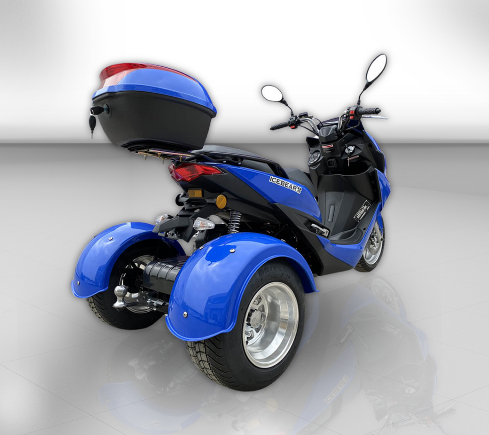 Trifecta 50cc Trike Scooter - Automatic Transmission - Street Legal - PST50-2