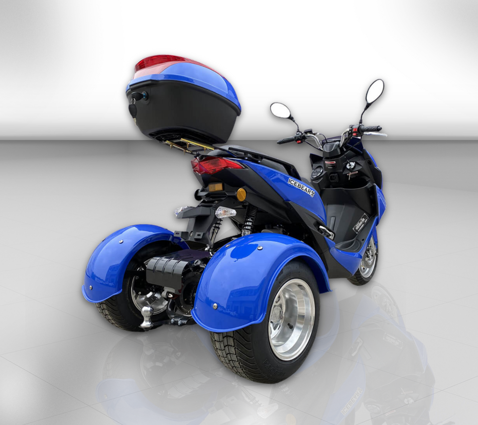 Trifecta 150cc Trike Scooter - Automatic Transmission - Street Legal - PST150-2