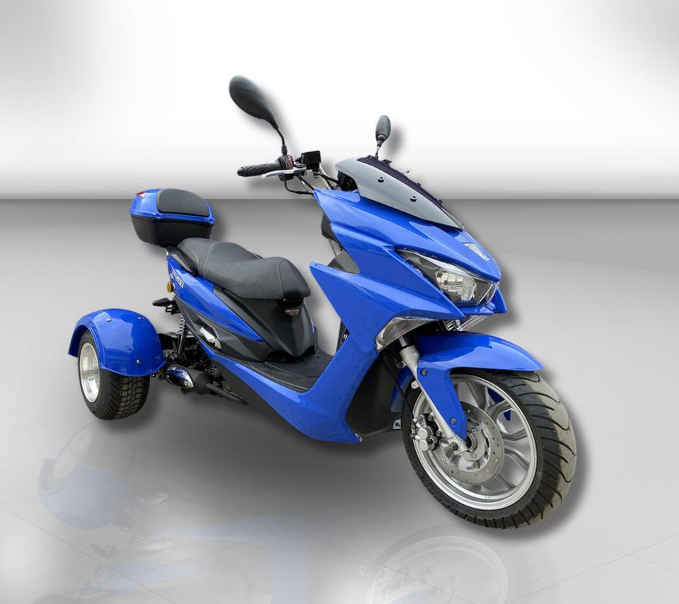 Trifecta 50cc Trike Scooter - Automatic Transmission - Street Legal - PST50-2