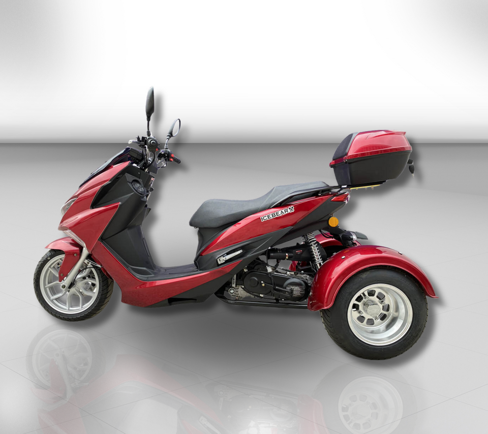 Trifecta 50cc Trike Scooter - Automatic Transmission - Street Legal - PST50-2